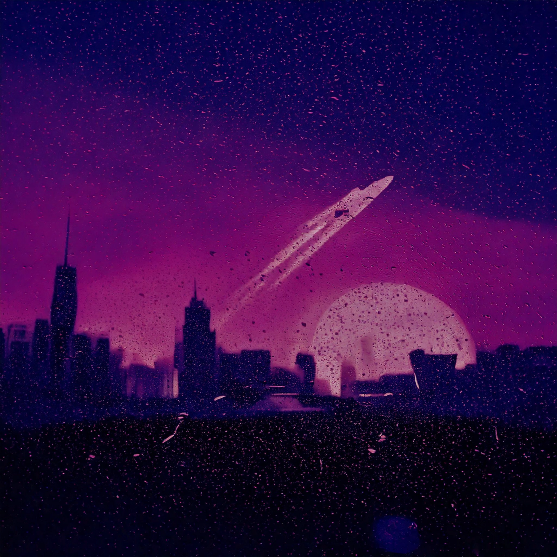 Purple Section Background